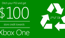 Campanha: Deixe-nos reciclar seu PS3!  Pode ser um tiro no pé da Microsoft