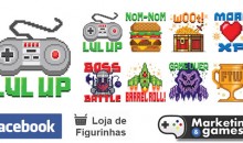 Facebook lança Figurinhas com temática Gamer 8-Bits